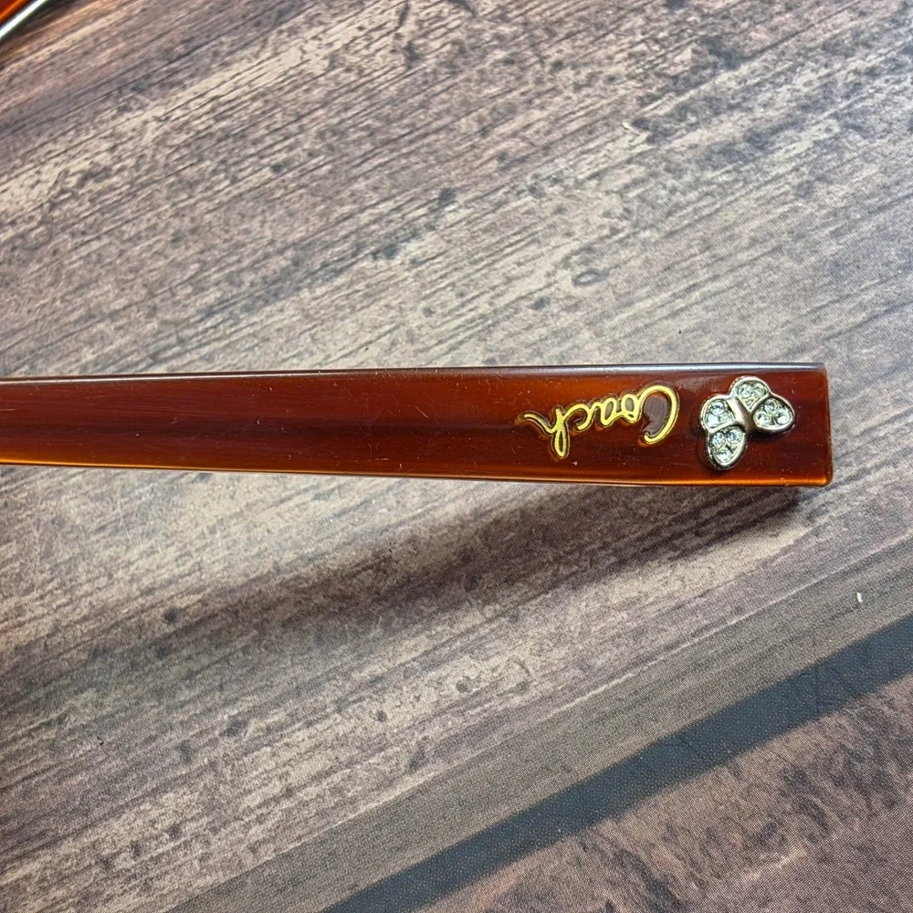 Coach Pilar 2037 Tangerine Replacement Sunglasses Arms Temple Pieces Crystal